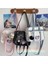 Pembe Penguen Stili 21CMX27CMX8CM Gerçek Atış Ins Japon Ins Harajuku Tarzı Kız Pu Üniforma Çanta Taşınabilir Çok Amaçlı Crossbody Omuz Çantası Loli Eşleşen Çanta (Yurt Dışından) 3