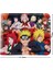 XQHY210601 06 Stili Japon Anime Karikatür Kakashi Sasuke Siyah Yaprak Köyü Konoha Ninja Cüzdan Sikke Cebi ile Kısa Çanta Kart Sahibinin (Yurt Dışından) 3