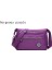 Muhteşem Mor Tarzı Kadın Postacı Çantaları Mini Bayan Naylon Çanta Omuz Çantası Kadın Tote Çanta Bolsas Feminina Crossbody Çanta (Yurt Dışından) 1