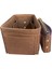 Açık Gri Stil Picotin-18 Için Picotin Organizatör Çanta Eklemek Için El Yapımı 3mm Keçe Tote Çanta Organizatör Cepler (Çıkarılabilir Kılıf Wmetal Zip) (Yurt Dışından) 4