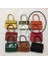 Orta Turuncu Stil Mini Small Square Bag Fashion New Pu Leather Women's Handbag Crocodile Pattern Chain Shoulder Messenger Bags (Yurt Dışından) 1