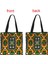 SMSTDAFROP17 Stili 34X34CM Afrika Kadın Tarzı Çanta Afro Bayanlar Geleneksel Baskı Üst Saplı Çanta Kadın Alışveriş Çantası Kızlar Omuz Çantası (Yurt Dışından) 1