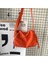 Turuncu Tarzı Kadın High Street Geri Dönüşümlü Pamuklu Kumaş Mini Küçük Boy Yan Sling Omuz Çantası Öğrenci Telefon Kılıfı Klein Mavi Crossbody Çanta (Yurt Dışından) 1
