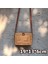 Stil 4-19X13X6CM Stili Hasır Plaj Çantası El Yapımı Örgü Örgü Desenli Yuvarlak Rattan Çanta Kadın Yaz Bali Bohemia Omuz Çantası Çanta (Yurt Dışından) 1
