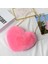 Koyu Pembe Tarzı 2021 Sahte Peluş Kalp Şeklinde Omuz Çantası Kış Kadın Sevimli Debriyaj Çanta Aşk Çanta Zincir Messenger Çanta Bayanlar Crossbody Çanta (Yurt Dışından) 1