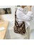 Siyah Stil Fluffy Plush Bags For Women Female Handbags Large Capacity Tote Ladies Shoulder Messenger Bag Simple Animal Printed Cheap Bags (Yurt Dışından) 2