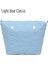 Light Blue Classic Style Tanqu Su Geçirmez Iç Astar Obag Ekleme Fermuarlı Cebi Klasik Mini Kanvas O Çanta Için Iç Cep (Yurt Dışından) 1