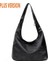 Artı Siyah Stil Claolid Tote Çanta Kadın Yumuşak Pu Deri Omuz Çantası Kadın Vintage Hobi Çanta Kadın Kolu Çanta Kadın Crossbody Çanta (Yurt Dışından) 1