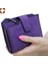 Mavi Stil Kısa Cüzdan Kadın Deri Hakiki Küçük Fermuarlı Kadın Çantası Küçük Bozuk Para Kesesi Femme Lüks Porte Feuille Bayan Cüzdanı (Yurt Dışından) 3