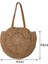 Haki Tarzı Lüks Tasarım Saman Dokuma Bez Çantalar Yaz Rahat Büyük Kapasiteli Çanta Kova Sepeti Plaj Çantaları Kadın Omuz Alışveriş Çantaları (Yurt Dışından) 1