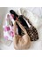 1-Leopar Tarzı 1 Adet Kadın Kızlar Kabarık Omuzdan Askili Çanta Üstten Saplı Çanta Kadın Sonbahar Kış Çanta Peluş Tote Moda Alışveriş Çantası (Yurt Dışından) 2