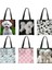 BSTDTBEACH02CW Tarzı 39CMX39CM Kawaii Bichon Frise Köpek Baskı Omuz Çantaları Kadın Çanta Rahat Kılıf Büyük Kapasiteli Alışveriş Çantası Yeniden Kullanılabilir Alışveriş Çantası (Yurt Dışından) 3