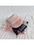 Pembe Tarzı Peluş Kadın Sırt Çantası Ayı Kulakları ile Kürk Omuzlar Çanta Sevimli Kürklü Kadın Çanta Çanta Kız Için Paketleri Kpop Mini Sırt Çantası Lady (Yurt Dışından) 5