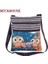 550B Stili Miyahouse Işlemeli Baykuş Omuz Çantası Kadın Karikatür Baskılı Kadın Messenger Çanta Bolsa Feminina Tuval Küçük Crossbody Çanta (Yurt Dışından) 2