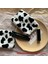 Mini Çanta Stili Xslıng Peluş Leopar Baskı Koltukaltı Çanta Kadın Aşk Kalp Omuz Çantası Moda Bayanlar Sonbahar Kış Büyük Kapasiteli Tote Çanta (Yurt Dışından) 1