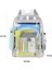 T9059 Gri Stil 32X29X14CM Tıntat Moda Temizle Pvc Kadın Sırt Çantası Yeni Trend Şeffaf Katı Sırt Çantası Seyahat Okul Sırt Çantası Kızlar Için Çocuk Mochila (Yurt Dışından) 1