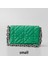 Koyu Haki Stili Plastik Zincir Kadınlar Için Moda Tasarım Omuz Çantası Pu Deri Crossbody Çanta Bayan Küçük Çanta Çanta Tasarım Messenger Çanta Küçük Flap (Yurt Dışından) 1