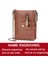 Kahverengi Isim Stili 2021 Yeni Özelleştirilmiş Erkek Cüzdan Adı Gravür Yüksek Li Kısa Kart Sahibinin Erkek Çanta Madeni Para Tutacağı Cüzdan Erkek Için (Yurt Dışından) 1