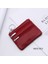 Bordo Tarzı Dolove Yeni Hakiki Deri Bozuk Para Cüzdanı Kadın Küçük Cüzdan Değişim Çantalar Para Çantası Fermuar Kart Sahibinin Dolar Cüzdanları (Yurt Dışından) 1