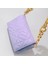 Beyaz Bir Stil Plastik Zincir Kadınlar Için Moda Tasarım Omuz Çantası Pu Deri Crossbody Çanta Bayan Küçük Çanta Çanta Tasarım Messenger Çanta Küçük Flap (Yurt Dışından) 4