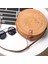 No.5 Tarzı 2020 Yeni Bali Vintage El Yapımı Crossbody Deri Çanta Yuvarlak Plaj Çantası Kızlar Daire Kamış Örgü Çanta Küçük Bohem Omuzdan Askili Çanta Kadın (Yurt Dışından) 5