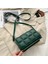 Yeşil Stil 20.5X7X12 cm Olid Renk Moda Omuz Çantaları Kadın Seyahat Çapraz Vücut Çanta Örgü Kadınlar Için Küçük Pu Deri Crossbody Çanta (Yurt Dışından) 1