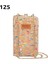 No.5 Tarzı Yeni Kadın Cüzdan Çile Cep Telefonu Çantası Crossbody Omuzdan Askili Çanta Fermuarlı Debriyaj Bayan Bozuk Para Cüzdanı Çoklu Kart Tutucu Kadın Çanta (Yurt Dışından) 1