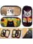 QBBCAT10 Tarzı Sevimli Kedi Baskı Okul Kalem Çantası Kız Erkek Kalem Kutusu Kanvas Kalem Çantası Kawaii Siyah Kedi Kalem Kutusu Kadın Kozmetik Çantası Makyaj Çantası (Yurt Dışından) 2
