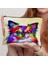 No.4 Stili Sanatsal Hayvan Graffiti Baskı Aslan Zürafa Köpek Kaplan Zebra Deseni Moda ve Üst Düzey Ev Dekorasyonu Kanepe Minder Örtüsü (Yurt Dışından) 1