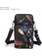 Siyah Tüy Stili Kadın Moda Omuz Çantası Oxford Su Geçirmez Çanta Bilek Kılıfı Cüzdan Spor Müzik Cep Telefonu Çantası Kızlar Için Crossbody Çanta (Yurt Dışından) 1