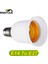 Rnntuu LED Lamba Adaptörü E14 To E27 Lamba Tutucu Dönüştürücü Soket Ampul Lamba Tabanı Tutucu Adaptör Fişi LED Işık Kullanımı (Yurt Dışından) 1