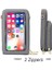 2 Fermuarlı Gri Stil Dokunmatik Cep Telefonu Omuz Çantaları Kadın Çok Fonksiyonlu Cep Mini Crossbody Çanta Kart Çanta Bayanlar Küçük Kadın Messenger Çanta (Yurt Dışından) 1