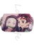 No.28 Tarzı Anime Iblis Avcısı Kalem Kutusu Kamado Nezuko Kalem Çantası Fermuarlı Kalem Çantası Okul Çift Kırtasiye Çantası Malzemeleri Seyahat Makyaj Çantası (Yurt Dışından) 5