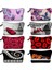 HZ3214 Tarzı Kırmızı Retro Moda Organizatör Kozmetik Çantaları Baskı Kelebek Piyano Su Geçirmez Makyaj Çantası Sıcak Satış Fermuar Tuvalet Kalem Kutuları (Yurt Dışından) 4