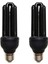 3U-30W Ultraviyole Siyah Işık Uv Lamba Ampulü E27BASE Enerji Tasarruflu 220VWW 365NM Sahne Için Standart Aydınlatmanın Değiştirilmesi (Yurt Dışından) 2