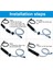 M23-CAT6 Tarzı Yxy Ağ RJ45 Konektörü IP68 Su Geçirmez CAT5ECAT6CAT6A M23 Kablo Ağ Ethernet Genişleticiler Dış Mekan Için RJ45 Panel Montajı (Yurt Dışından) 4