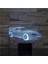 Süper Spor Araba Nightlight LED 3D Illusion Lampara Renkli Rgb Çocuk Çocuk Hediye Masa Lambası Yatak Odası Dekoratif Lam (Yurt Dışından) 1
