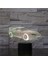 Süper Spor Araba Nightlight LED 3D Illusion Lampara Renkli Rgb Çocuk Çocuk Hediye Masa Lambası Yatak Odası Dekoratif Lam (Yurt Dışından) 4