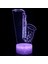SS-2249 Tarzı SS-1710 LED Lamba Yaratıcı 3D Müzik Aletleri Kulaklık Ev Odası Dekor Masa Lambası Dokunmatik Uzaktan Kumanda Yatak Odası Dekoru Gece Lambası Hediye (Yurt Dışından) 1