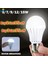 9W LED E27 Acil Işık LED Ampul E27 Dış Aydınlatma El Feneri Için LED Lamba Şarj Edilebilir Pil Aydınlatma Lambası (Yurt Dışından) 3
