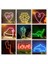 No7 Tarzı G LED Gece Lambası Kabak Duvar Sanat Burcu Işıkları Sanat Burcu Yatak Odası Dekorasyon Renkli Gökkuşağı Burcu Neon Işık Odası Ev Partisi Için (Yurt Dışından) 1