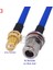 Tip3-1 Adet Tarzı 100CM RG402 Koaksiyel Kablo L16 N Sma Erkek Dişi Konnektör Sma N Sağ Açı Kıvrım Için RG402 Yüksek Frekans Mavi 50OHM RG141 (Yurt Dışından) 1