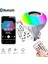 1 Bilgisayar Akıllı 12W Bluetooth LED Rgb Ses Kutusu Müzikal Işık Kutusu Ses Kısılabilir Ampul E27 Lamba Uzaktan Kumanda ile (Yurt Dışından) 1