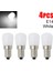 E14-BEYAZ-4 Adet Yeni LED Ampul E12 Ev Buzdolabı Ampuller Buzdolabı Ekran Lambası Mini Gece Işıkları Yüksek Parlaklık Ev Dekor Avize (Yurt Dışından) 1