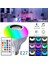 1 Bilgisayar LED Bluetooth Ses Ampul Lamba E27 Akıllı App Kontrolü Beyaz Işık Renkli Kablosuz Uzaktan Kumanda Dragon Ball Kabarcık Müzik Lambası (Yurt Dışından) 3
