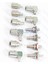 Qmafw3 Stili 10 Parça Qma Erkek Dişi Düz Sağ Açı Konnektör Kıvrımı RG316 RG174 LMR100 RG402 RG405 RG58 RG142 LMR195 Koaksiyel Kablo 50OHM (Yurt Dışından) 3