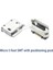 USB11 Tarzı 20 Adet-Grup USB 2.0 Arayüzü Konnektör Soketi Tip A Dişi 180 Derece Kavisli Ayak Dıp Düz Dikey Bükme Iğne Kaynak Teli Pcb Dıy (Yurt Dışından) 1