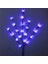 Mor 20 LED Peri Işıklı Dal Dalları Pille Çalışan Işıklı Kahverengi Söğüt Dalları Uzun Vazo Dolgu Söğüt Dal Lambası (Yurt Dışından) 1