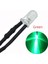 Yeşil mm Ön Kablolu LED Yuvarlak Işık Lamba Ampul Boncuk Kablo Dc 12 V 20 cm Beyaz Dekorasyon Işık Yayan Diyotlar Önceden Lehimlenmiş (Yurt Dışından) 1