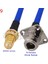 Tip9-1 Adet Tarzı 50CM RG402 Koaksiyel Kablo L16 N Sma Erkek Dişi Konnektör Sma N Sağ Açı Kıvrım Için RG402 Yüksek Frekans Mavi 50OHM RG141 (Yurt Dışından) 1